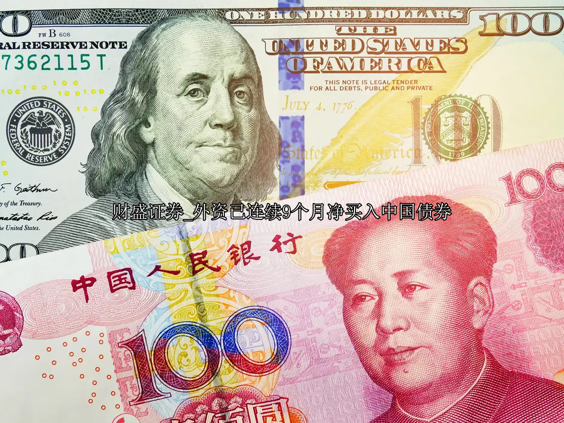 外资已连续9个月净买入中国债券